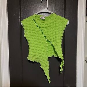 Bright Green Madrag Top